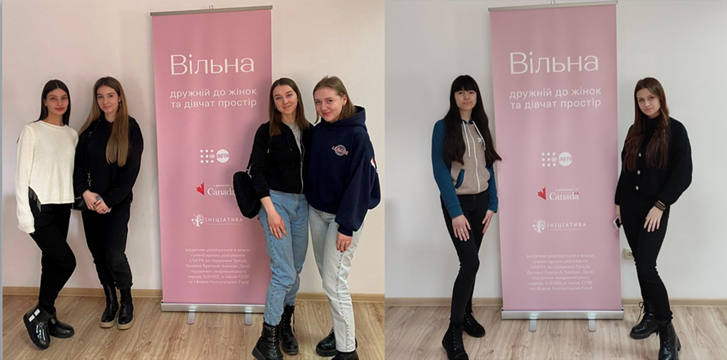 Команда ''помічниць кіберполіції'' факультету педагогіки і психології ТНПУ (Каріна Гулянська, Марта Процик, Олеся Гарасимчук, Анастасія Главук, Каріна Киба, Анастасія Раковська)